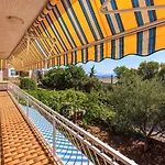 Komfortables Nur 400 Meter Zum Mit Meerblick, Grillbereich, Klima Apartment