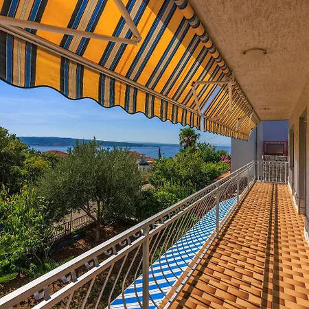 Komfortables Nur 400 Meter Zum Mit Meerblick, Grillbereich, Klima Apartment *