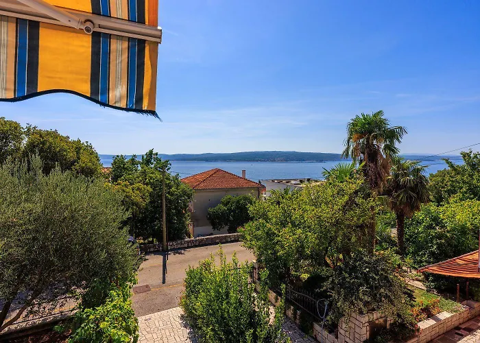 Komfortables Nur 400 Meter Zum Mit Meerblick, Grillbereich, Klima Apartmán