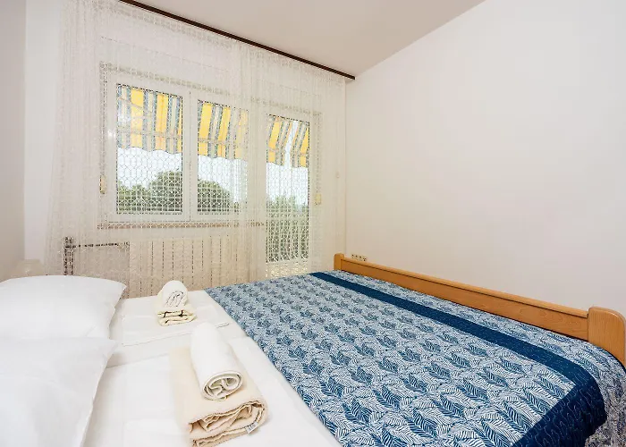 Apartmán Komfortables Nur 400 Meter Zum Mit Meerblick, Grillbereich, Klima Crikvenica