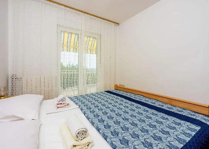 Apartmán Komfortables Nur 400 Meter Zum Mit Meerblick, Grillbereich, Klima Crikvenica