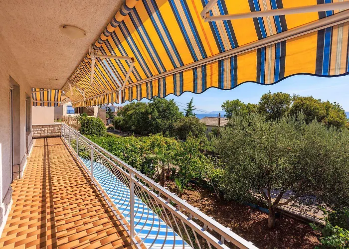 Komfortables Nur 400 Meter Zum Mit Meerblick, Grillbereich, Klima Apartmán